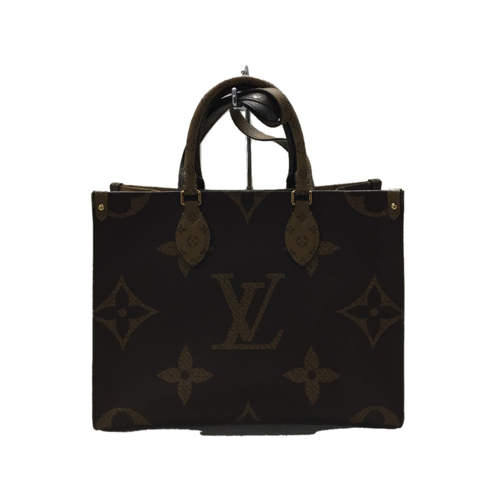 Louis Vuitton Monogram Giant Reverse On The Go MM Handbag